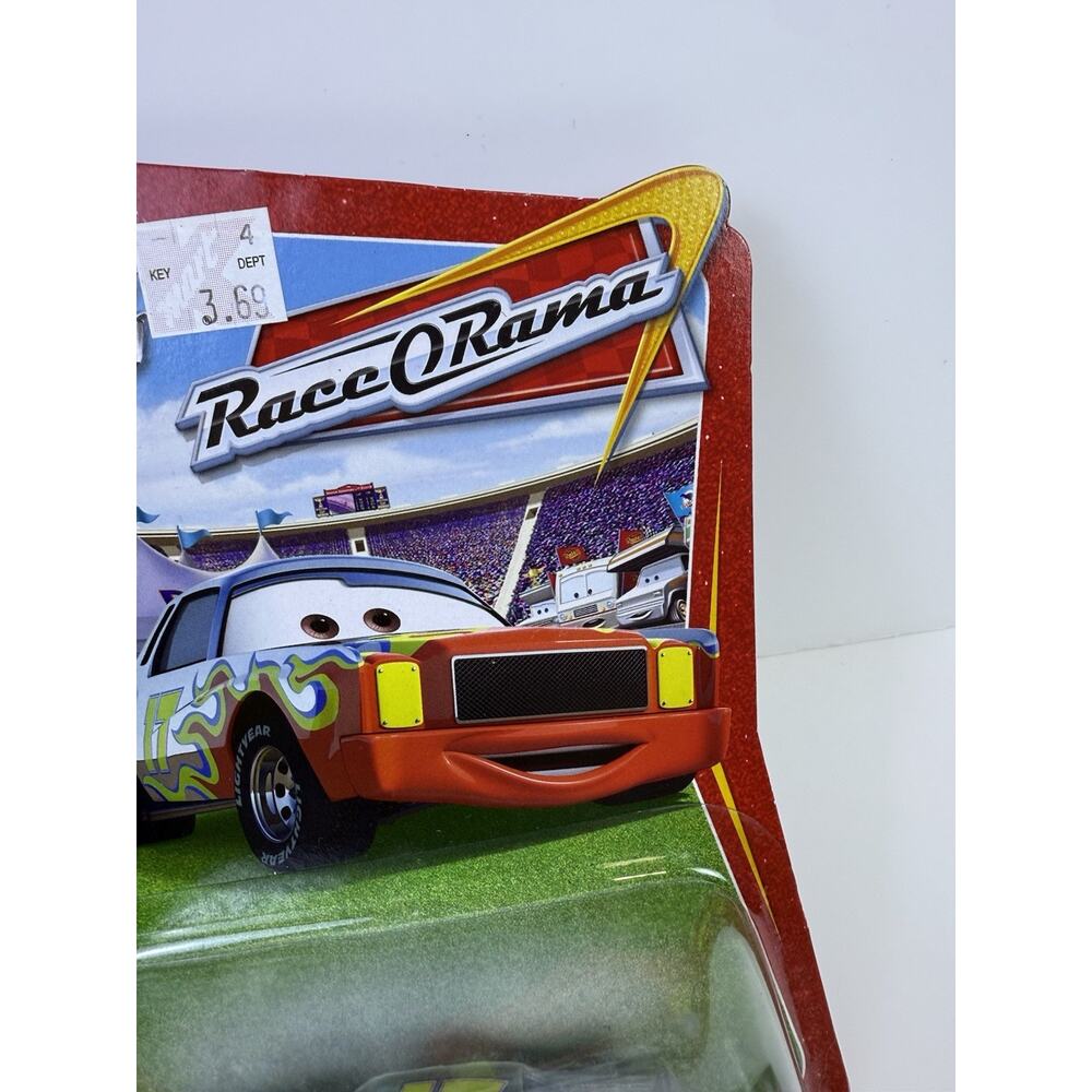 NIB Disney Pixar The World Of Cars Race O Rama # 43 Darrell Cartrip 1:55 Diecast - Picture 3 of 8